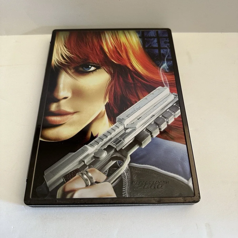 Perfect Dark Zero Collectors Edition - Steel Book XBOX 360‎ NO MANUAL